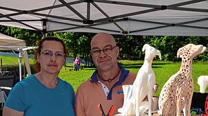 Bild : Bilder vom Jubiläumswochenende des Windhundrennclubs Bodensee