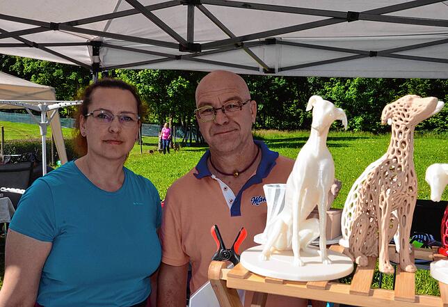 Bild 1: Bilder vom Jubiläumswochenende des Windhundrennclubs Bodensee