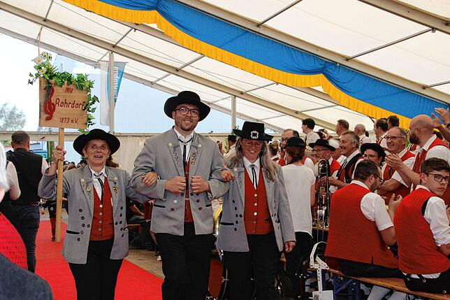 Bild 11: Bilder vom Bezirksmusikfest des Musikvereins Rast