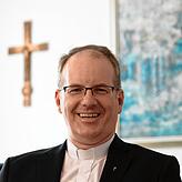 Weihbischof Christian Würtz besucht das Fridolinsfest in Bad Säckingen.