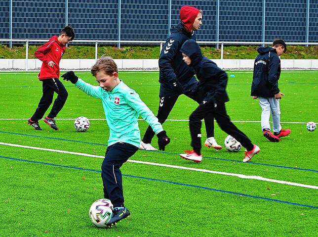 Bild 35: Eindrücke vom Training der E-Junioren des SV Jestetten nach der Corona-Pause