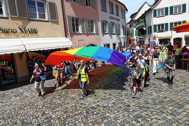 Bild 24: Der CSD Konstanz feiert 20. Geburtstag mit einer Pride-Parade durch die Stadt