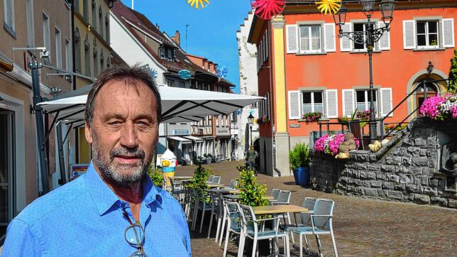 Hofft auf einen Frequenzbringer &ndash; auch für den Markdorfer Einzelhandel: Dietmar Bitzenhofer, Fraktionschef der Freien Wähler im ...