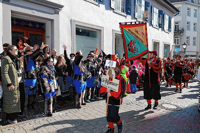 Bild 6: Konstanzer Fasnachtsumzug 2025: Die besten Bilder aus der Altstadt