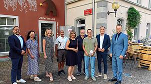 Sind alle bereits viele Jahre beim Altstadtfest dabei und freuen sich auf die 47. Ausgabe (von links): Joachim Kania von den Stadtwerken ...