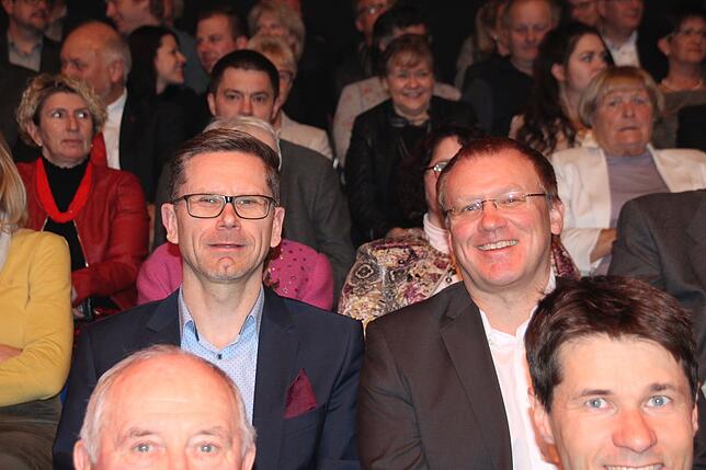 Der stellvertretende SÜDKURIER-Chefredakteur Günter Ackermann (links) und SÜDKURIER-Chefredakteur Lokales Andreas Ambrosius.