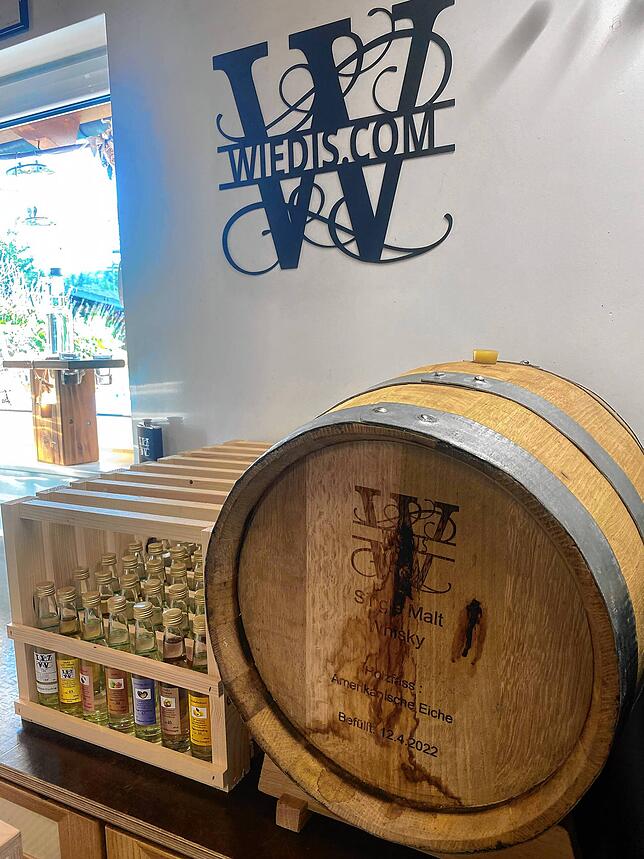 Das Whiskey-Fass von Ralf Wiedemann.