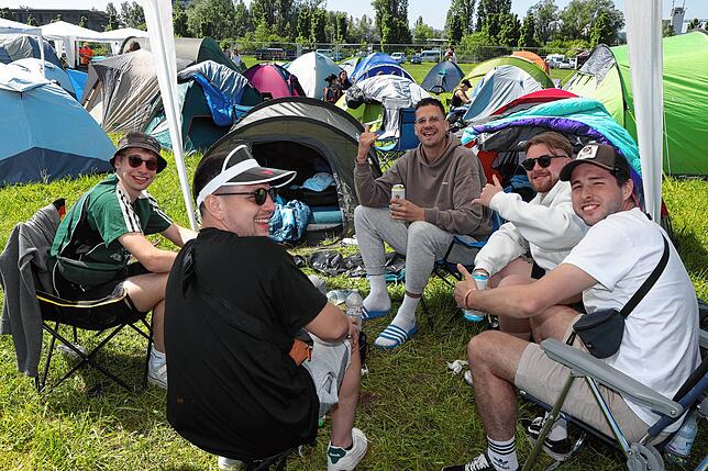 Bild 15: Campus Festival Konstanz 2024: Bilder vom Campingplatz am Freitag