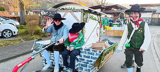 Bild 8: Die schönsten Bilder der Straßenfasnet in Oberlauchringen