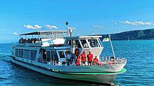 Die MS Großherzog Ludwig auf dem Bodensee.