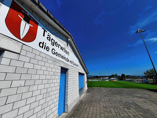 Der Sportplatz des FC Tägerwilen, wo der Verstorbene Fußball spielte.