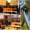 Nein, die Metallskulptur vor dem Landgericht Rottweil haben sie nicht gestohlen. Aber auch ansonsten machen die vier Metalldiebe ...