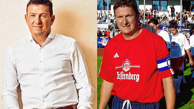 Ein Mann, zwei Leidenschaften: Günter Limberger aus Grüningen liebt Architektur und Fußball.