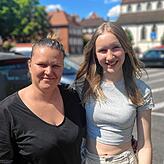Ivonne Träber und Tochter Leonie wollten kurz etwas in der Stadt erledigen, wie sie erzählen. Zwei Euro für eine halbe Stunde auf dem ...
