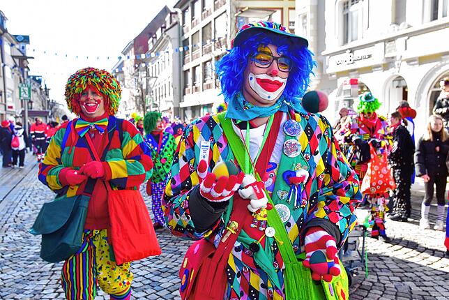 Bild 14: Fasnetmontag in Villingen: Die Südstadtclowns ziehen alle Blicke auf sich – jetzt die Bilder sehen!