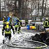 Der Einsatz der Feuerwehr dauerte viele Stunden.