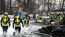 Der Einsatz der Feuerwehr dauerte viele Stunden.