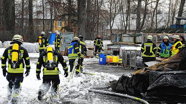 Der Einsatz der Feuerwehr dauerte viele Stunden.