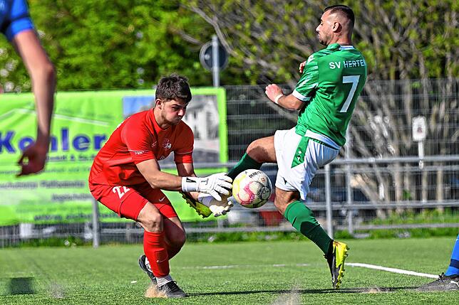 Bild 39: SG Mettingen/Krenkingen holt sich ein 2:2 beim SV Herten – und wir haben Bilder!