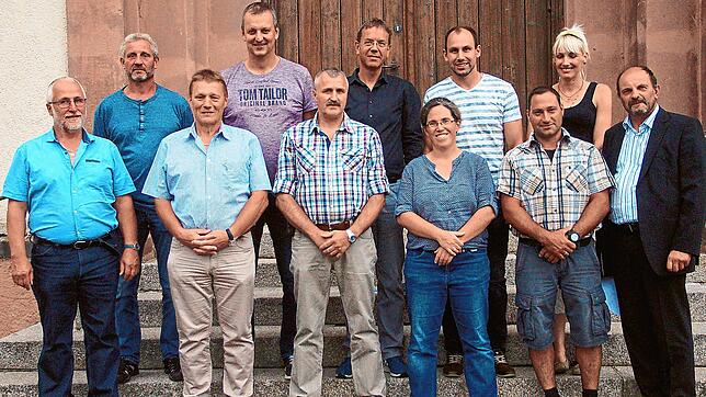 Aus dem Ortschaftsrat Rohrbach ausgeschieden sind (von links) Lothar Kammerer, Paul Ketterer, Ortsvorsteher Karl Wehrle und Franz ...