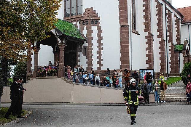 Bild 3: Bilder der Jahreshauptübung der Feuerwehr Orsingen-Nenzingen