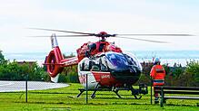 &bdquo;Christoph 45&ldquo; ist am Klinikum Friedrichshafen und damit nahe am Bodensee stationiert.