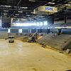 In der Helios-Arena wurde von April bis August 2020 kräftig gebaggert und geschuftet