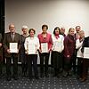 Die Ehrenamtspreisträger 2019 (von links): Eduard Plasa, Werner Jockers, Johanna Albrecht und Cornelia Maier vom Frauenverein Tiengen, ...