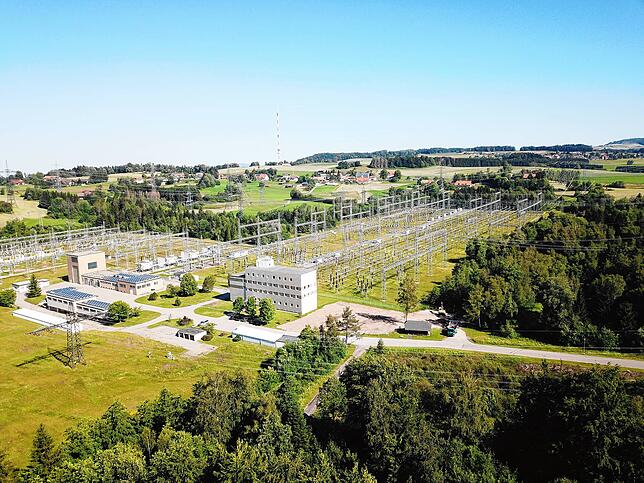 Der Netzknoten Kühmoos auf der Gemarkung der Gemeinde Rickenbach.