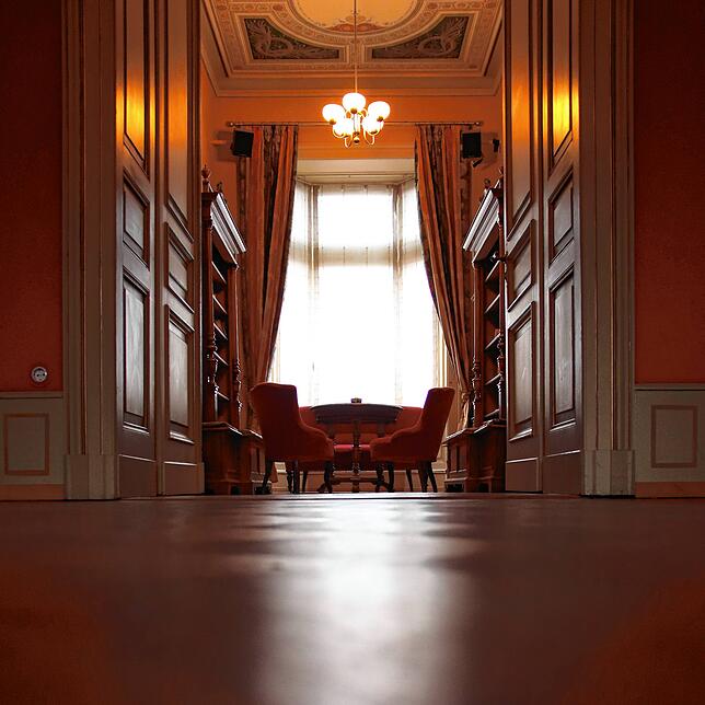 Bild 6: Im Schloss Seeheim: So sieht es hinter den Mauern aus
