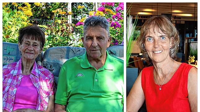 Seit Jahrzehnten engagieren sich Gertrud und Reinhold Berger (links) sowie Gaby Stich für Dachsberg.
