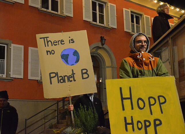 Bild 8: Bilder von der zweiten Klima-Demo in der Markdorfer Innenstadt