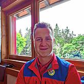 Jugendleiter Dennis Bletscher