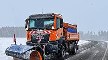 Am Bodensee kümmert sich der Winterdienst um 660 Kilometer Straßen, im Landkreis Sigmaringen sind es 885 Kilometer. Wo wird mehr gestreut?