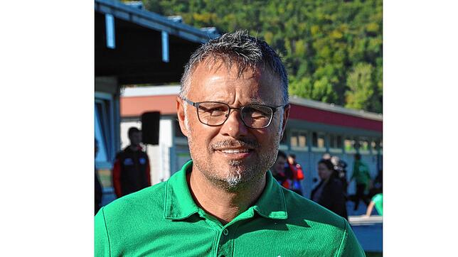 Frank Berrer, Trainer des TuS Blumberg.