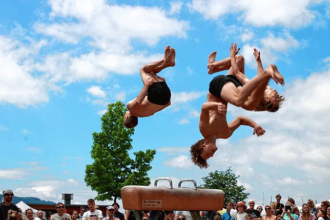 Bild 3: Bilder vom Hafenfest-Sonntag mit einer großen Turn-Show (2)
