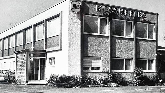 Das Firmengebäude der Werner Messmer KG in den Anfangsjahren. Nach vielen Eigentümer- und Namenswechseln ist der Standort nun seit ...