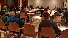 Erfreulich gut besucht ist die Informationsveranstaltung der Bürgerliste Schönwald. Einige haben sich bereits für eine Kandidatur ...