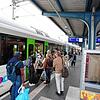 Bislang verkehrt dieser Zug nur zwischen Konstanz und St. Gallen beziehungsweise Herisau. Ab 2027 soll der Hochrhein-Bodensee-Express ...