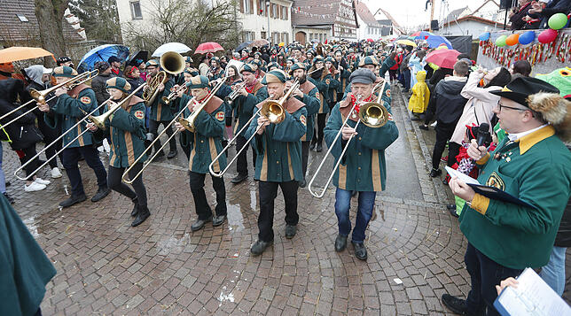 Bild 14: Bilder zum großen Narrentreffen in Pfohren (1)