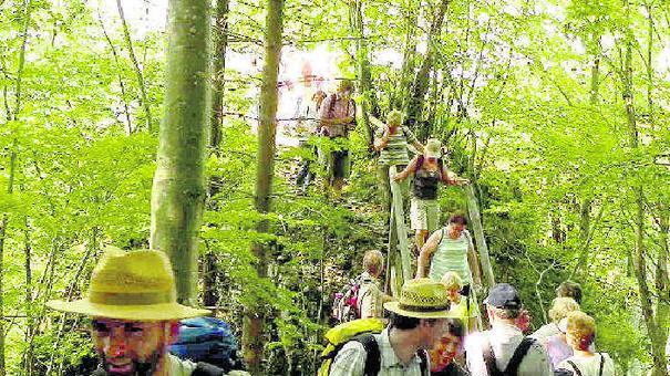 Auch steile Treppen sind kein Problem