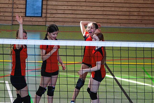 Bild 26: U14-Volleyballerinnen qualifizieren sich für baden-württembergische Meisterschaften