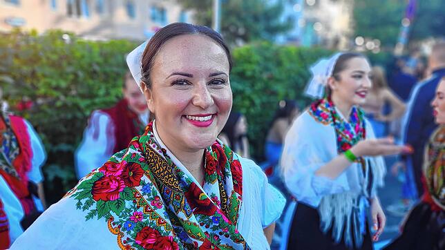 Christiane Festeris von der Tanzgruppe NK Zagreb.