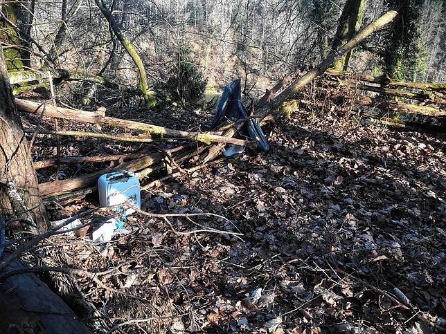 Seit mehreren Wochen beobachten Mitarbeiter des Kreisforstamts Waldshut, dass vermehrt größere Mengen von Müll in den Wäldern abgelagert ...