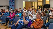 Groß war das Interesse an der „Bewegten Bürgersprechstunde“ bei Endress und Hauser in der Unternehmenszentrale in Maulburg. Etwa 60 ...