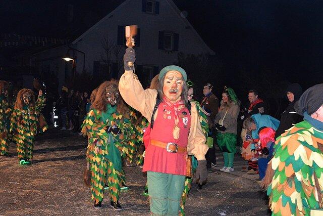 Bild 12: Großes Narrentreffen in Volkertshausen: Alle Bilder vom Nachtumzug (2)