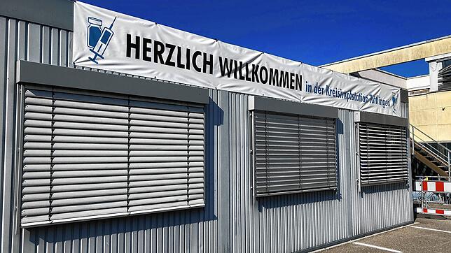 In der bisherigen Kreisimpfstation ist ab Montag die gemeinsame Anlaufstelle für Kriegsvertriebene aus der Ukraine untergebracht.