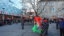 Bild : Konstanzer Fasnacht: Fotos von der Brunnenputzete der Blätzlebuebe