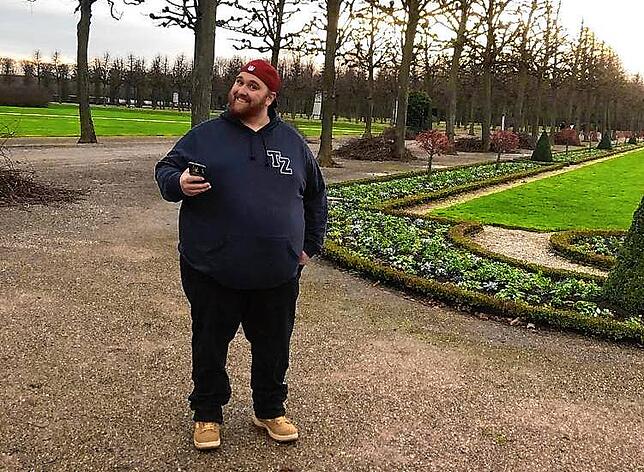 Torsten Münch nimmt viel mit Humor. Bei den Camp-Mitgliedern beider Teams ist der 42-Jährige gleichermaßen beliebt.