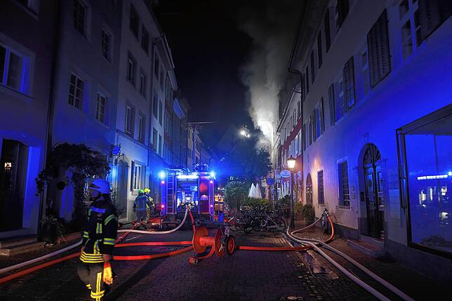 Bild 24: Großbrand in der Konstanzer Altstadt: Bilder vom größten Feuerwehreinsatz seit Jahren
